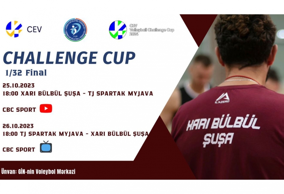 Şuşanın voleybol komandası avrokubokda mübarizəyə başlayır