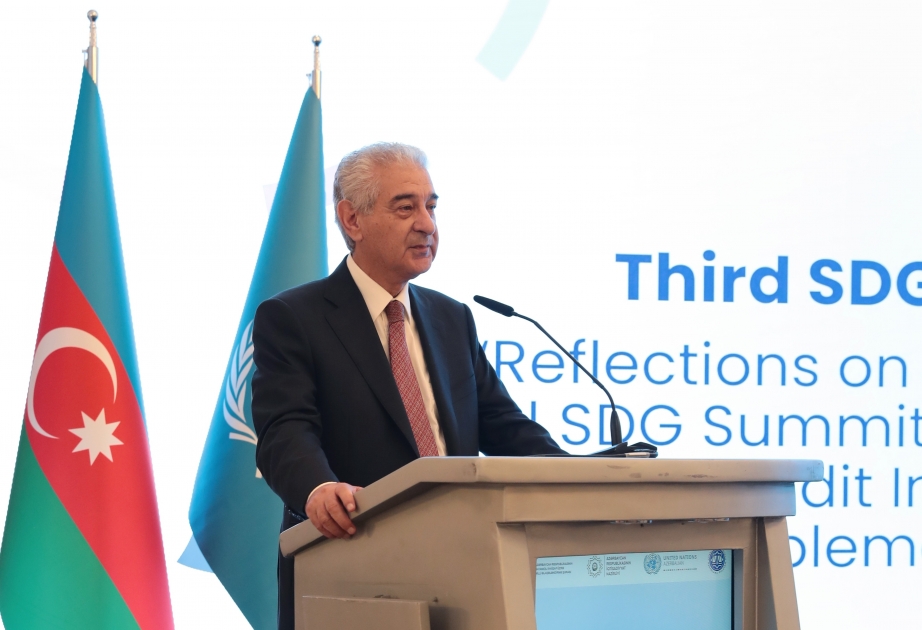 Али Ахмедов: Приоритетом азербайджанского правительства в рамках Целей устойчивого развития является восстановление освобожденных территорий