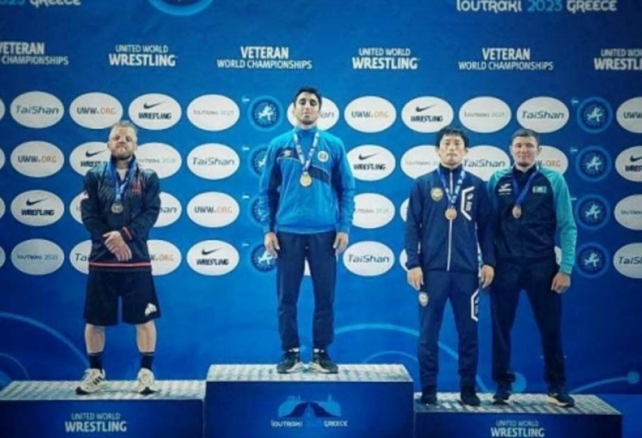 Tres veteranos azerbaiyanos ganan tres medallas mundiales en Grecia