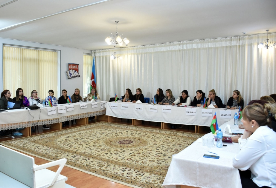 Məktəbəqədər təhsil müəssisələrinin rəhbər və metodistləri üçün təlimlər