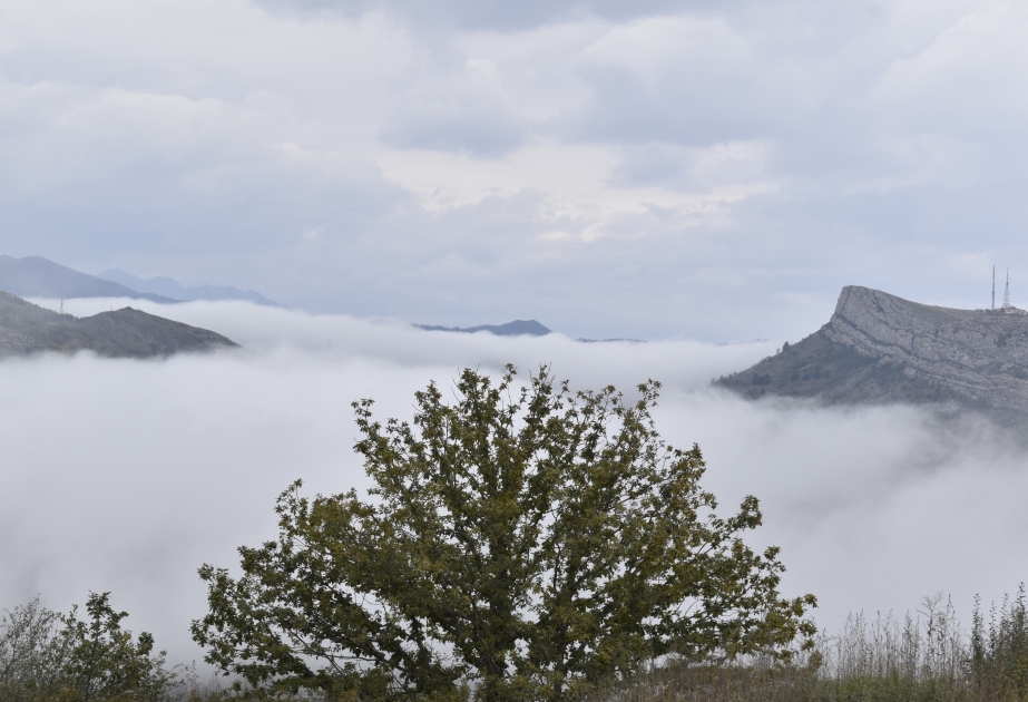 Paysages d'automne de la « Route de la victoire »