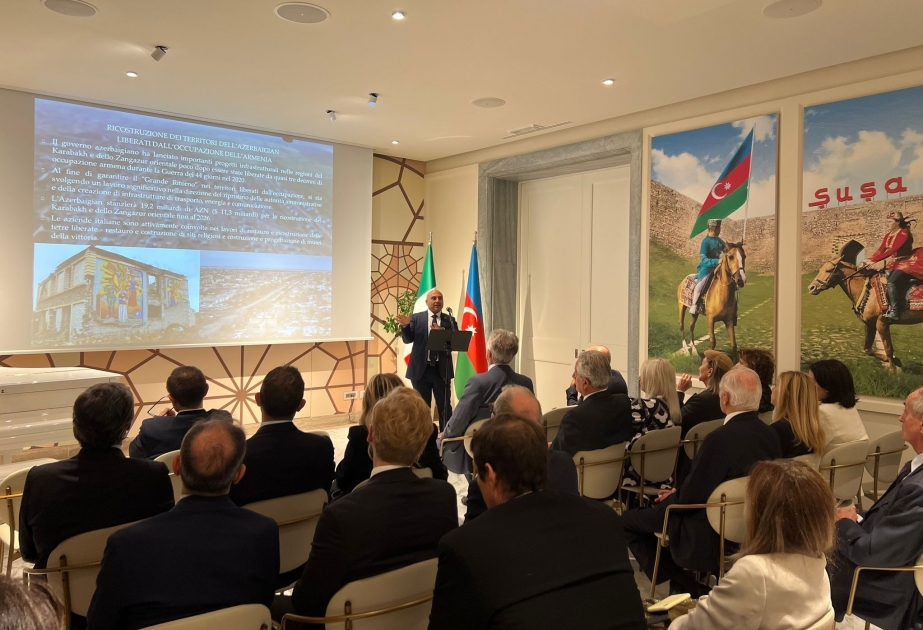 Empresarios italianos reciben información sobre el potencial de Azerbaiyán