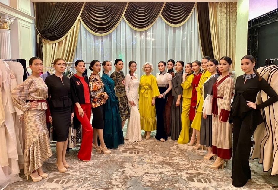 Gülnarə Xəlilovanın “Kolaj” kolleksiyası Qazaxıstanda uğurla təqdim olunub