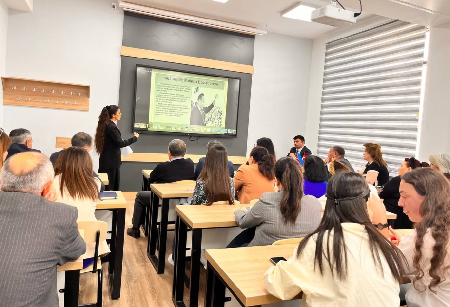 BDU-da arxiv işinə dair elmi seminar keçirilib