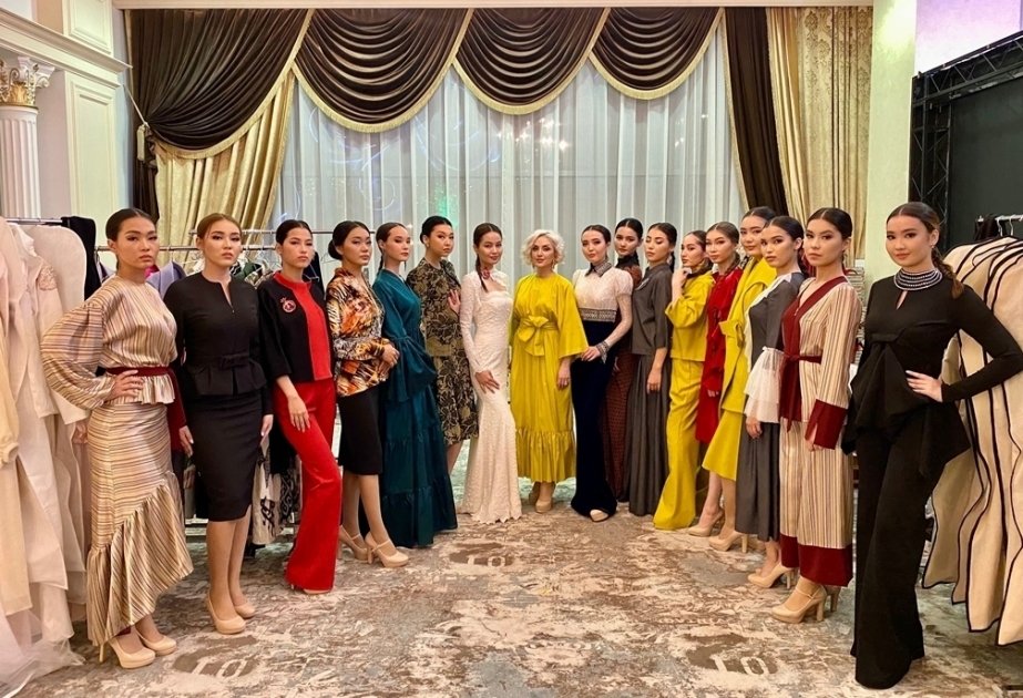 Azerbaijani fashion designer presents her collection in Kazakhstan