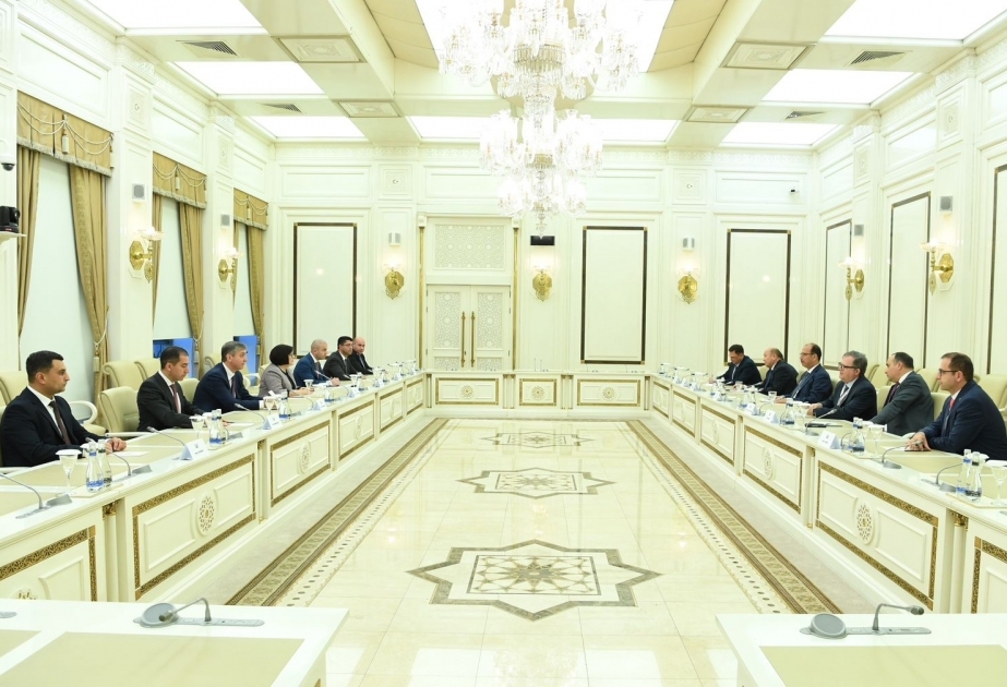 Speaker of Milli Majlis Sahiba Gafarova meets participants of 3rd Sustainable Development Goals Dialogue