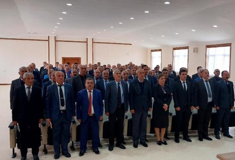 Naxçıvanda “Misilsiz tarixi əhəmiyyətli qələbənin memarı” mövzusunda tədbir keçirilib