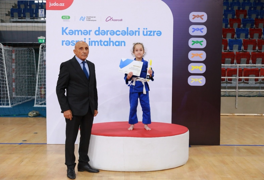 Azərbaycan Cüdo Federasiyası ilk dəfə kəmər dərəcələri üzrə rəsmi imtahan keçirib