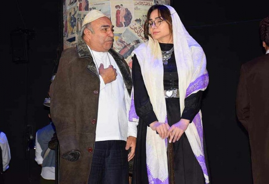 Mingəçevir Teatrında Xeyrəddin Qocanın “Zamanın ruzigari” pyesi əsasında hazırlanmış tamaşa nümayiş olunub