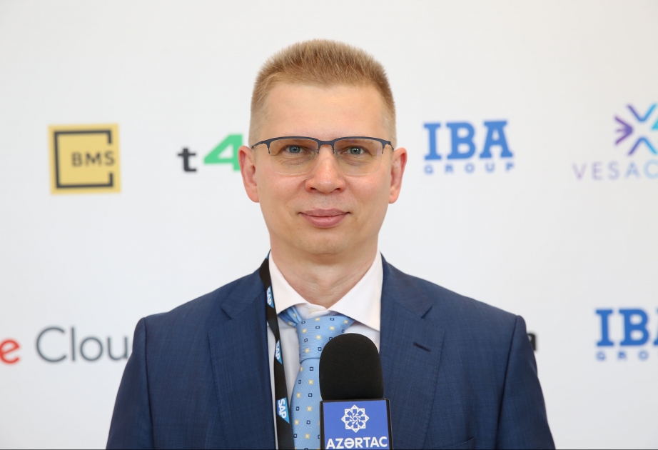 Представитель Multi-country SAP: Азербайджан очень быстро развивается с точки зрения технологий и инноваций ВИДЕО