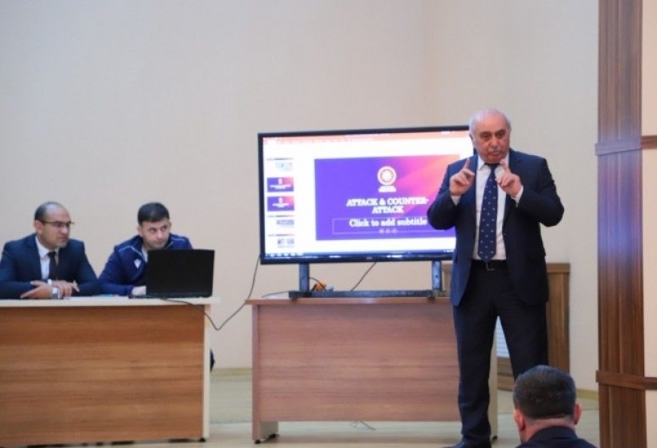 Azərbaycan Güləş Federasiyasının məşqçilər üçün təşkil etdiyi ümumrespublika seminarı başa çatıb