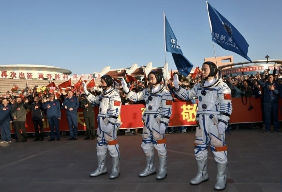 China unveils Shenzhou-17 crew for space station mission VIDEO