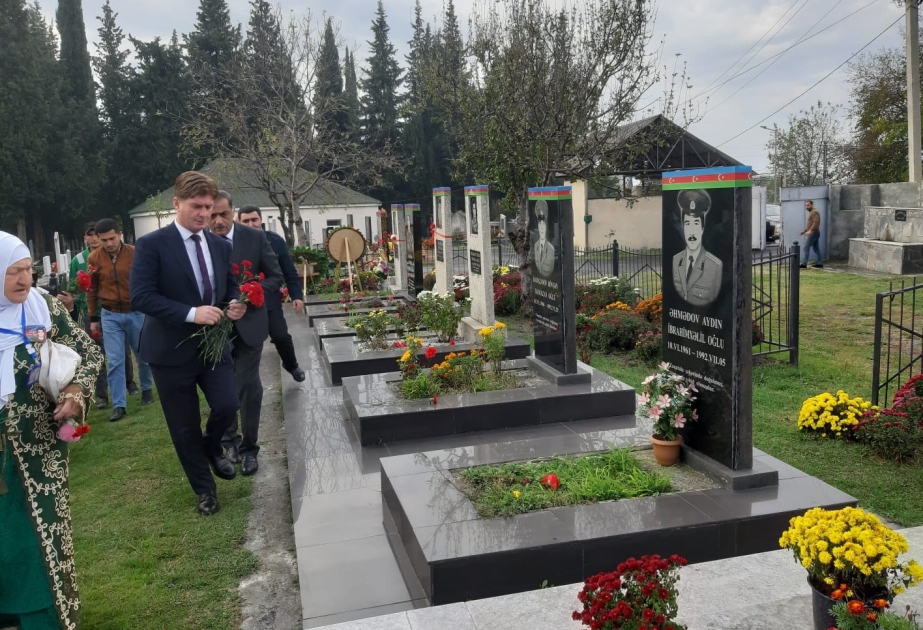 Zaqatalada Vətən müharibəsi şəhidlərinin xatirəsi anılıb
