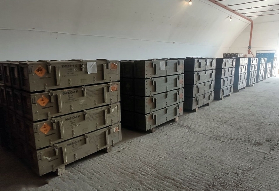 Ministerio de Defensa de Azerbaiyán: "Parte de la munición hallada en la región de Karabaj se fabricó en 2021"