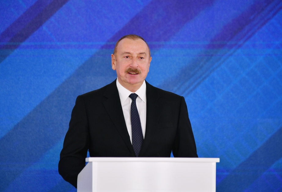 Präsident Ilham Aliyev: In den kommenden Jahren planen wir, unser nationales Energienetz auszubauen