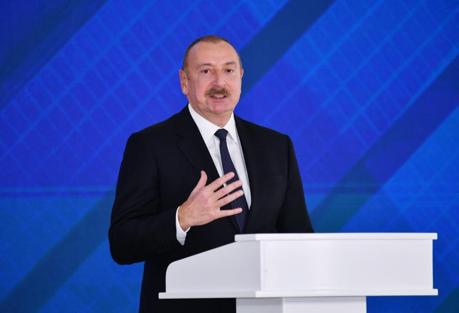 Le président Ilham Aliyev : Nous développons activement notre potentiel hydroélectrique dans le Karabagh et le Zenguézour oriental