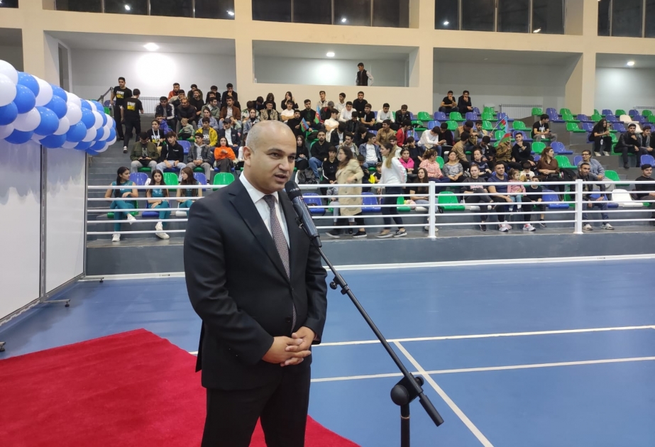 Qubada bədii gimnastika üzrə respublika birinciliyinin açılışı olub