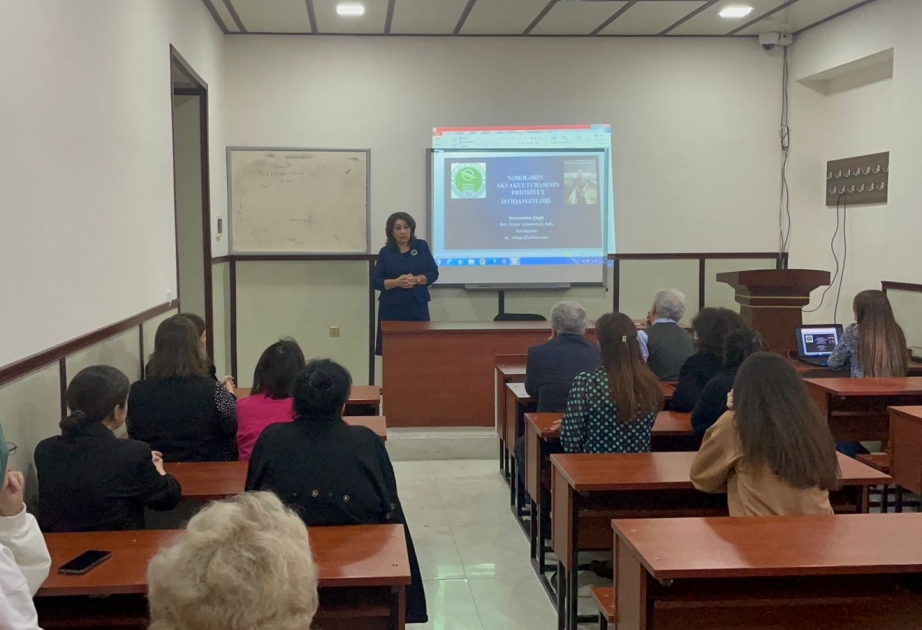 “Nərələrin akvakulturasının tədqiqinin prioritet istiqamətləri” -  BDU-da seminar