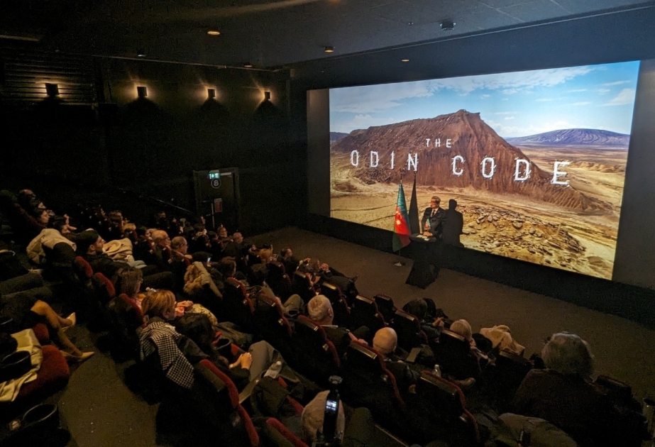 Azərbaycanın Zəfər Günü və Dövlət Bayrağı Günü ilə əlaqədar Stokholmda film təqdimatı olub