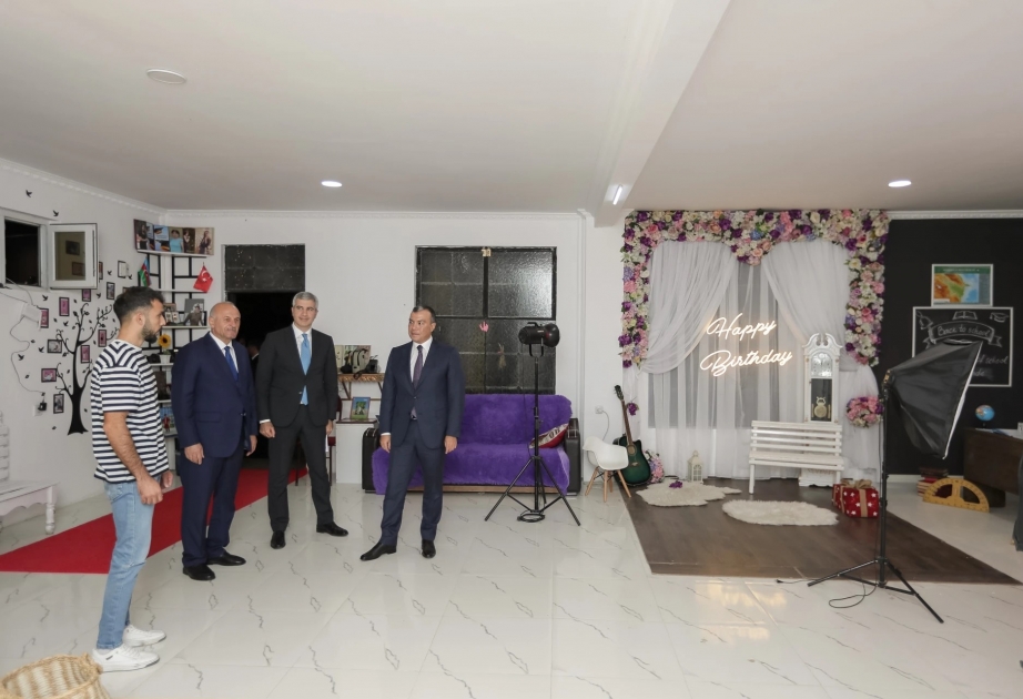 Mingəçevirdə özünüməşğulluq proqramı çərçivəsində qurulmuş təsərrüfatlara baxış olub