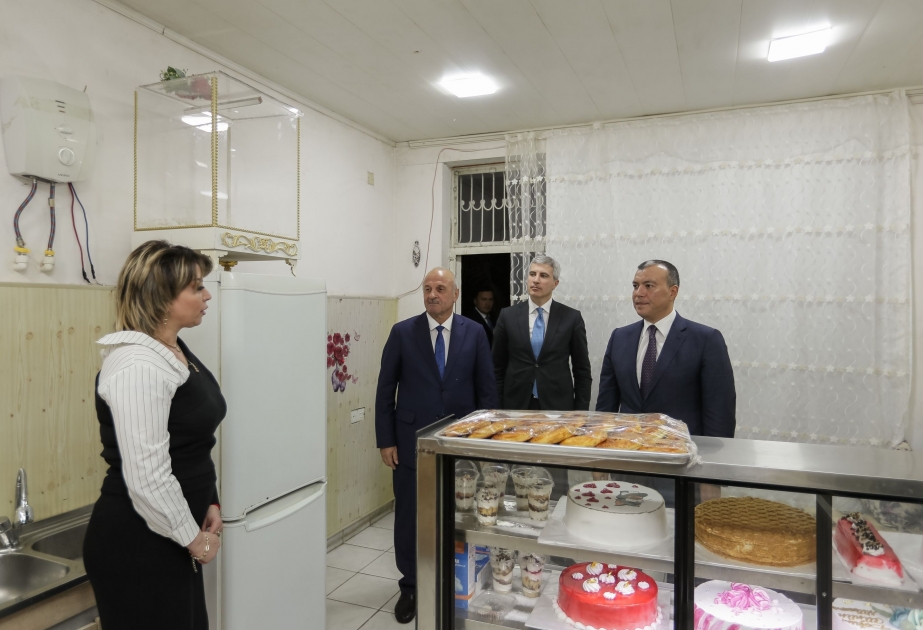 Mingəçevirdə özünüməşğulluq proqramı çərçivəsində qurulmuş təsərrüfatlara baxış olub