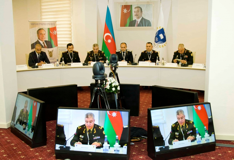 Polis Akademiyasında Zəfər tarixinə həsr olunan konfrans keçirilib VİDEO