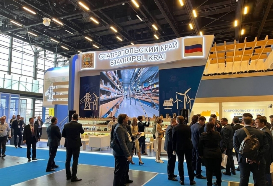 Azerbaijani representative delivers report at international business conference & exhibition “InRussia”