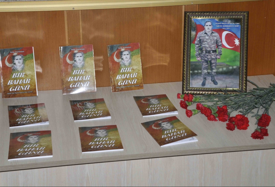 Ağdamda şəhid Asif Məmmədovun xatirəsinə həsr edilmiş sənədli filmin və kitabın təqdimatı olub