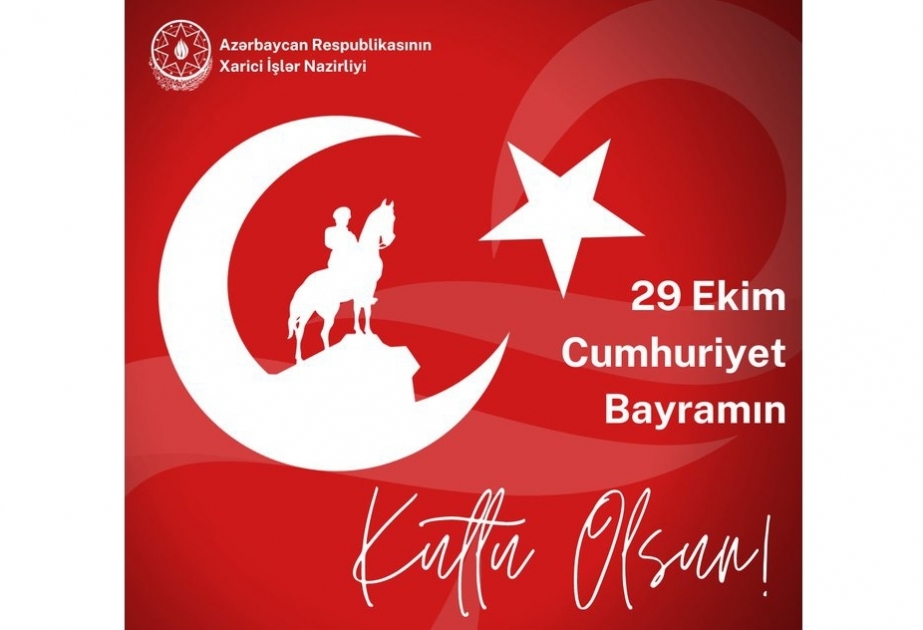 Azerbaijani FM congratulates Türkiye on Republic Day