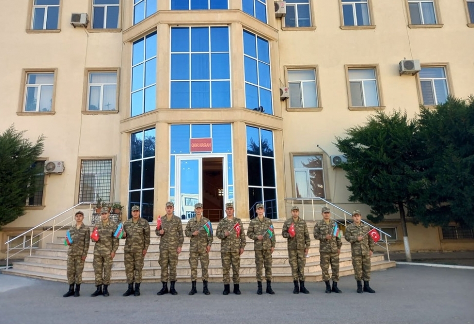 Azerbaijan's Defense Ministry holds events on Türkiye's Republic Day