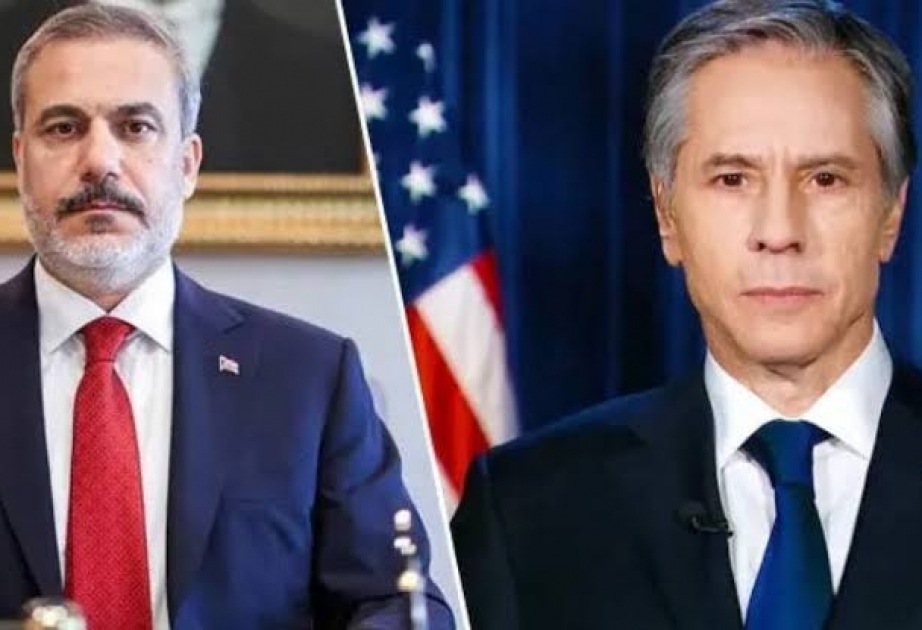 Türkiyənin xarici işlər naziri ilə ABŞ-ın dövlət katibi arasında telefon danışığı olub