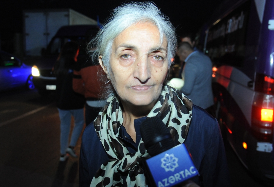 Laçına qayıdan keçmiş məcburi köçkün: Çox şükür, bu günləri görmək nəsibimiz oldu