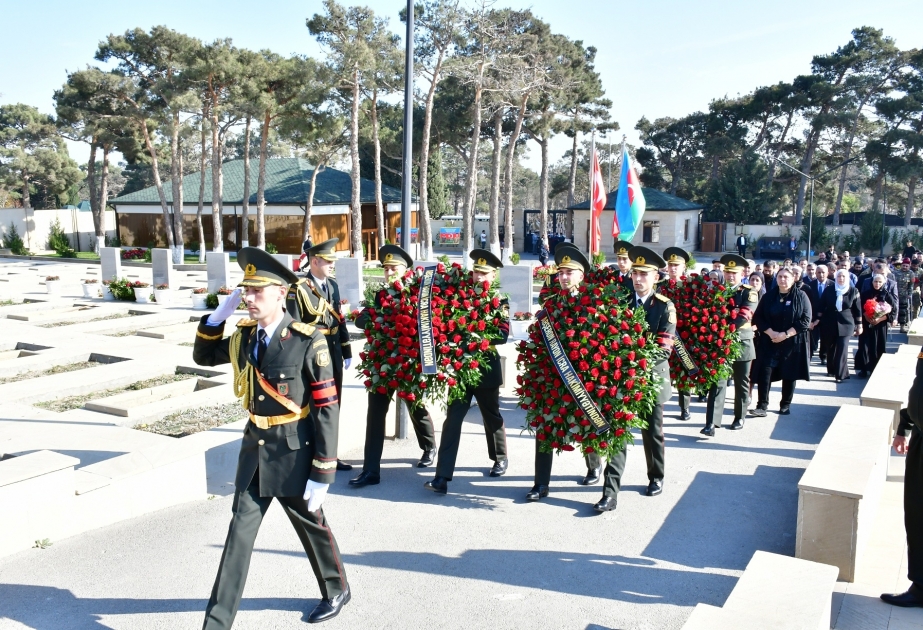 Abşeron rayonunda şəhidlərin xatirəsi anılıb