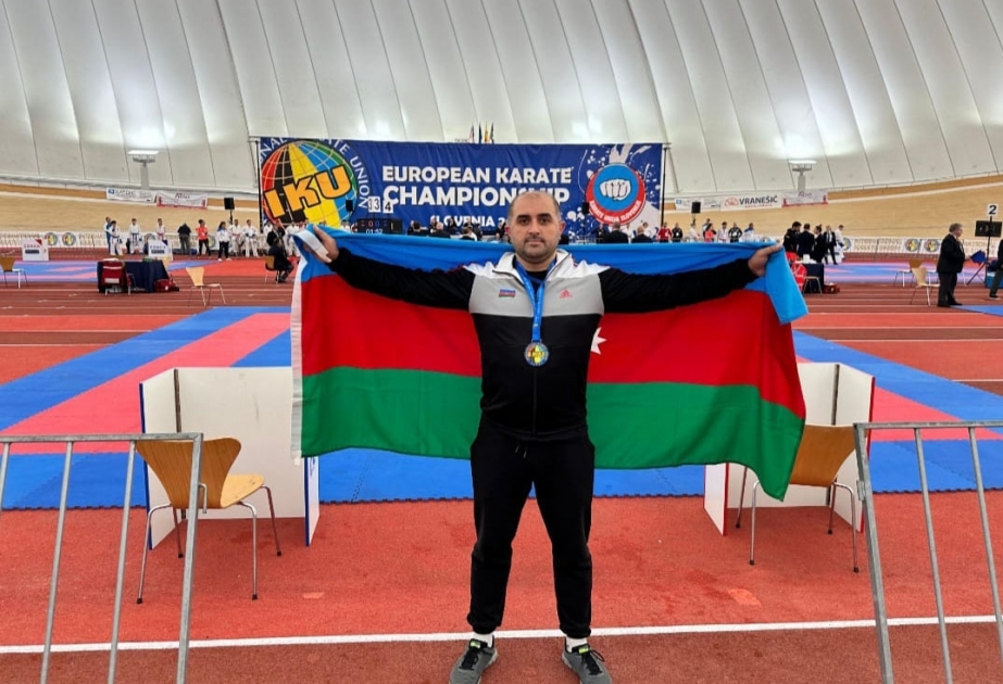 Azerbaijan`s Suleymanov grabs European karate bronze