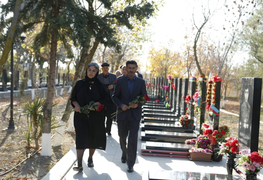 Şirvanda şəhid Kamran Fərəcovun xatirəsi anılıb