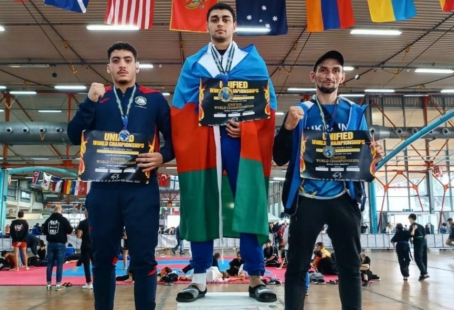 Luchador azerbaiyano de kung fu se corona campeón del mundo en Italia