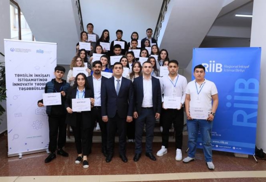 “Təhsilin inkişafı istiqamətində innovativ tədqiqat təşəbbüsləri” layihəsi çərçivəsində təlimlər başa çatıb