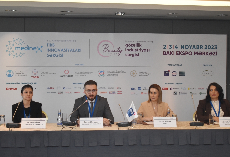 “Medinex” və “Beauty Azerbaijan” sərgilərinə 14 ölkədən 100 şirkət qatılacaq