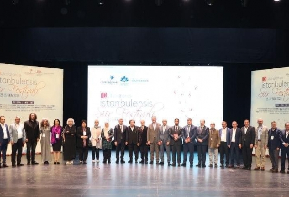 İstanbulda Uluslararası Şeir Festivalında Azərbaycan da təmsil olunub