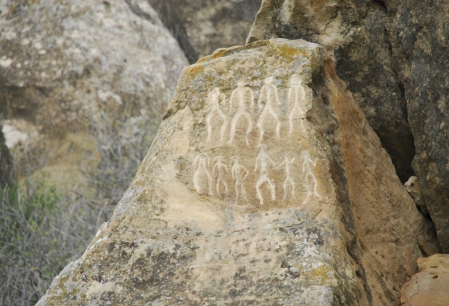 Gobustan verfügt über unglaubliche Vielzahl von Felsenmalereien aus verschiedenen Epochen