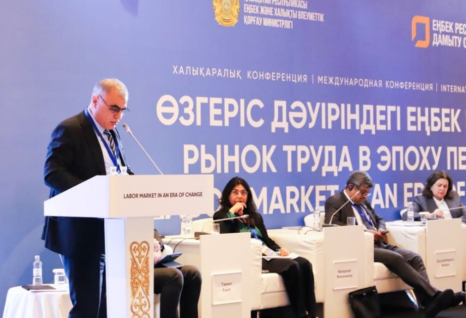 Beynəlxalq konfransda Azərbaycanda iqtisadiyyatın tələbatına uyğun kadr hazırlığı barədə məlumat verilib