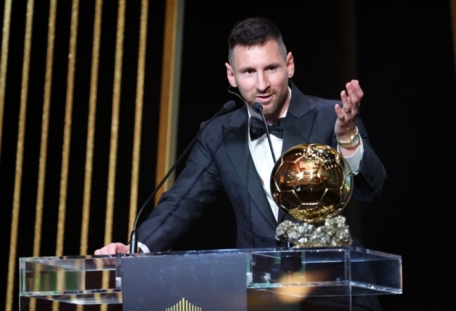 Lionel Messi predicts future Ballon d'Or winners as he collects eighth award