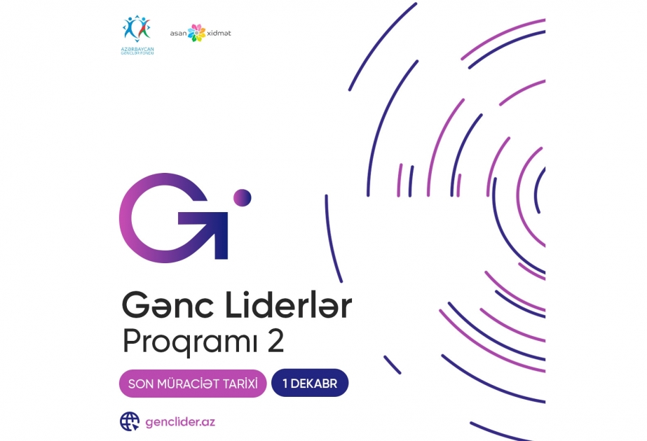 “Gənc Liderlər Proqramı 2” üçün ərizə qəbuluna start verilir