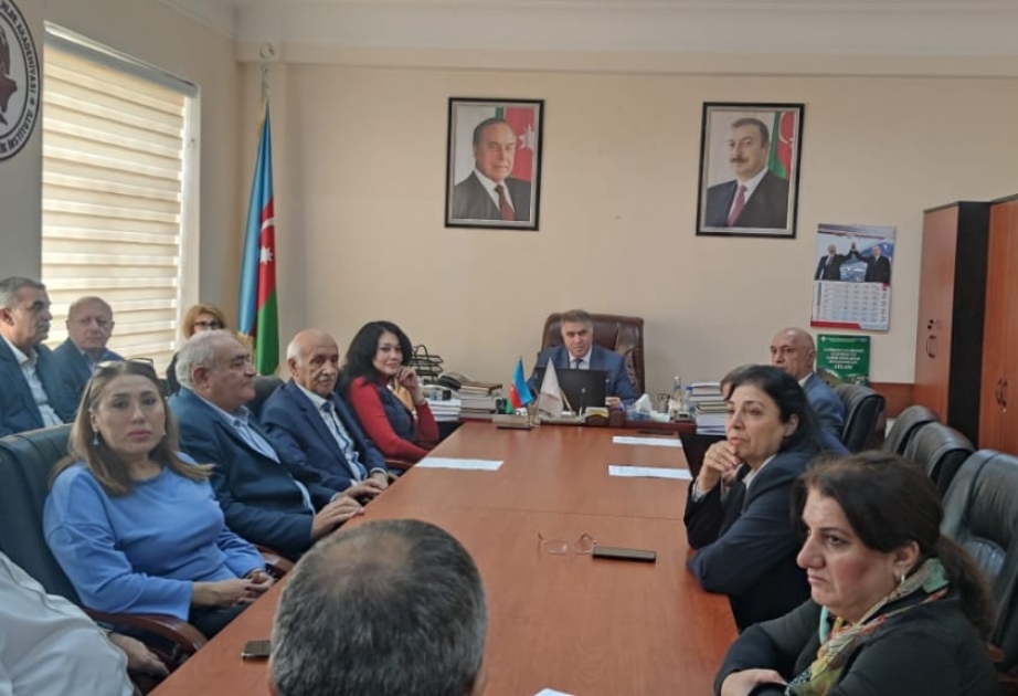 “Azərbaycanı Tədqiq və Tətəbbö Cəmiyyətinin fəaliyyətində dilçilik məsələləri” - elmi sessiya