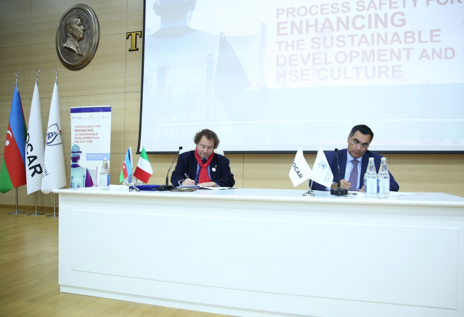 La Escuela Superior de Petróleo de Bakú y la Universidad italiana de Génova firman un Memorando de Entendimiento