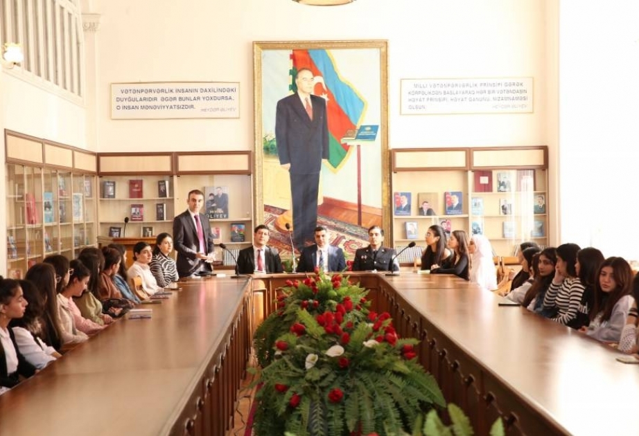 Tələbələr antinarkotik təbliğatın vacibliyi barədə məlumatlandırılıblar