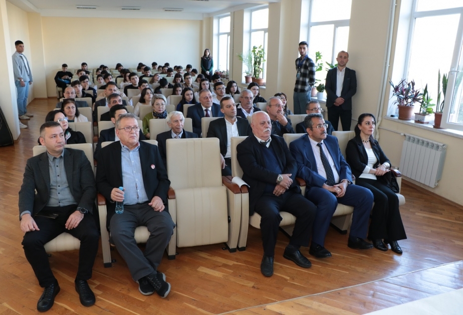 “Su və çirkab su tikintisi texnologiyaları” – AzMİU-da seminar