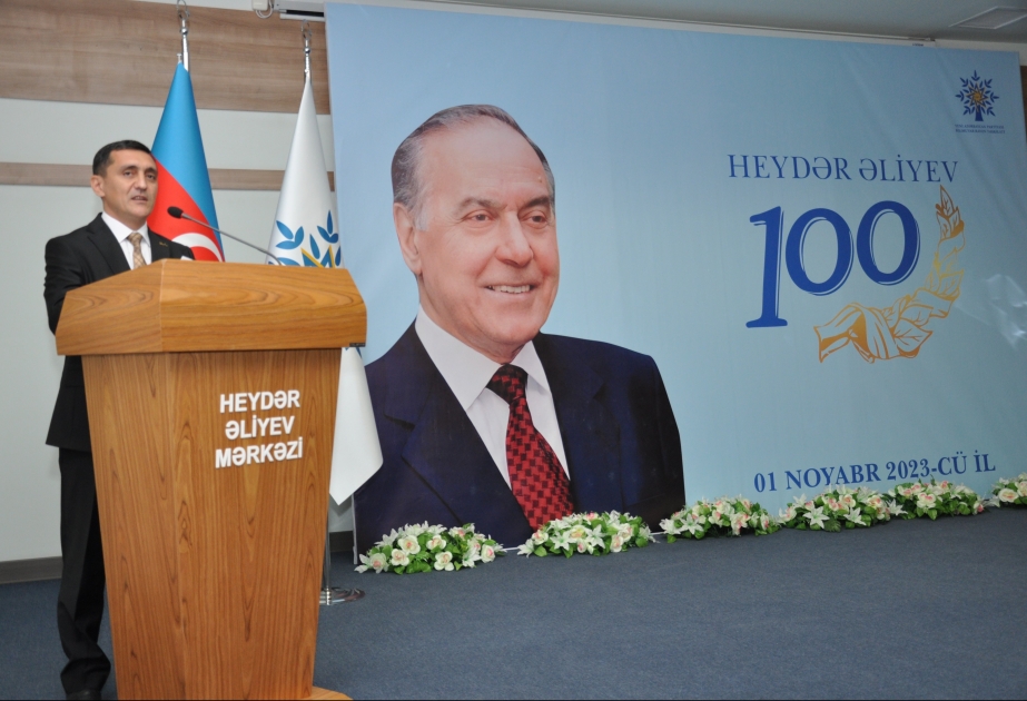 Ulu Öndər Heydər Əliyevin zəngin irsi bugünkü uğurlarımızı şərtləndirir