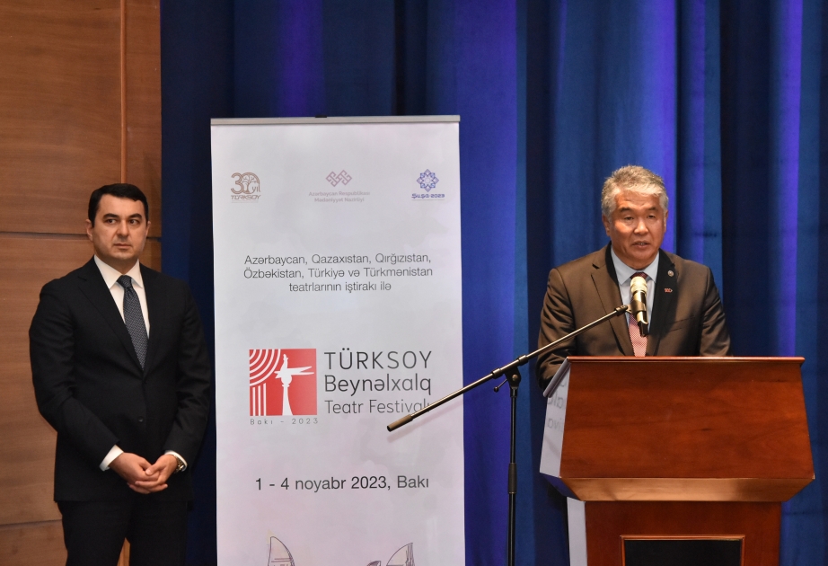 Bakıda I Beynəlxalq TÜRKSOY Teatr Festivalının açılışı olub
