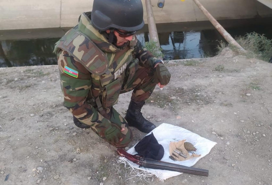 FHN: Xəzər rayonunda silah-sursat aşkar edilib